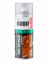 KUDO KU-9003 Лак яхтенный универсальный глянцевый 520мл 1/12шт
